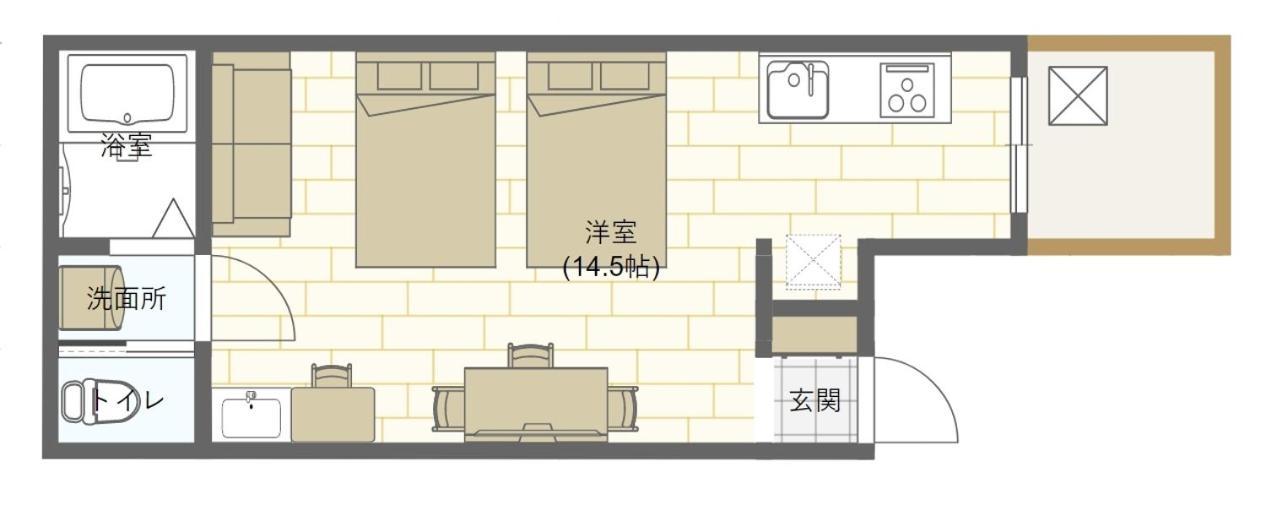雪時雨-大正 Appartement Osaka Buitenkant foto